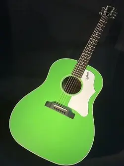 GIBSON  BY CUSTOM SHOP DEMO/MOD COLLECTION J-45 LIME USED ACOUSTIC GUITAR