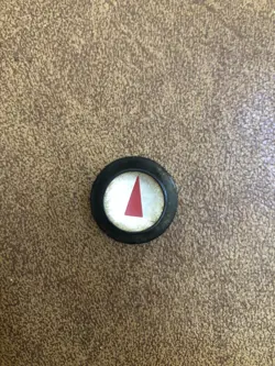 GIBSON 1960S GA SERIES AMPLIFIER AMP KNOB INVADER RED POINTER RARE