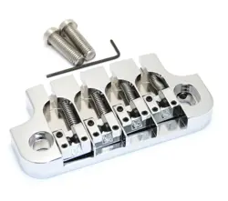 HIPSHOT NICKEL SUPERTONE 2-POINT BRIDGE FOR GIBSON 1967-1973 BASS 5G410N