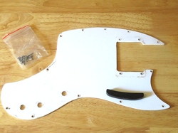 KALAMAZOO 1966 WHITE 1 PLY KB 1 BASS PICKGUARD GIBSON