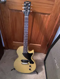 GIBSON LES PAUL JUNIOR TV YELLOW ELECTRIC GUITAR