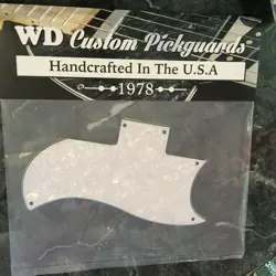 WHITE PEARL PICKGUARD