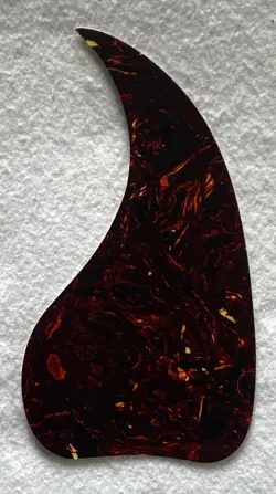 FOR GIBSON J-45 ACOUSTIC GUITAR SELF ADHESIVE PICKGUARD,BROWN TORTOISE
