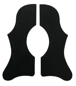PICKGUARD FOR GIBSON J45 &J50 ACOUSTIC GUITAR SELF ADHENSIVE -BLACK