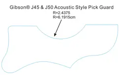 GUITAR SELF ADHESIVE