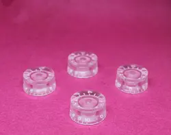 CLEAR SPEED KNOBS FOR GIBSON USA CTS POTS (4) MADE IN JAPAN