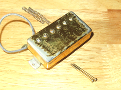 GIBSON 1977 GOLD T TOP HUMBUCKER BRIDGE PICKUP