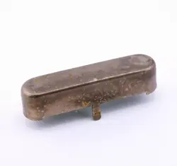 AGP  - FENDER  TELECASTER  AGED RELIC NICKEL NECK PICKUP COVER #1292515