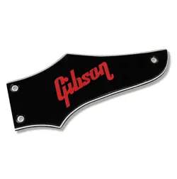 3 PLY B/W/B TRUSS ROD COVER FOR EPIPHONE & GIBSON FIREBIRDS + RED DECAL