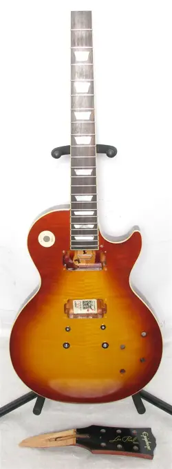 EPIPHONE INSPIRED BY GIBSON CUSTOM 1960 LES PAUL STANDARD HUSK AND CASE