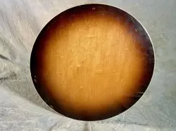 PRE WAR GIBSON BANJO RESONATOR 1930S WARD SINGLE BOUND SUNBURST FLAT BACK RARE