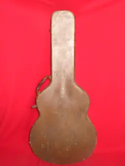 GRETSCH 1951 LIFTON BROWN CALIFORNIA GIRL TOLEX ARCH TOP HARDSHELL CASE