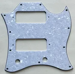 4 PLY WHITE PEARL PICKGUARD FIT US GIBSON SG P90 STYLE GUITAR PARTS