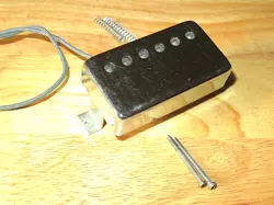 GIBSON 1990 USA CHROME 500T CERAMIC HUMBUCKER BRIDGE  PICKUP