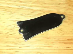 GIBSON 1975 BLACK 3 PLY TRUSS ROD COVER