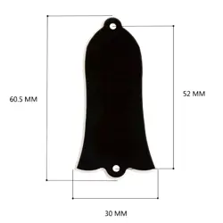 TRUSS ROD COVER 2 HOLES BELL-SHAPED ROD COVER 2 PLY FOR GIBSON LES PAUL STANDARD