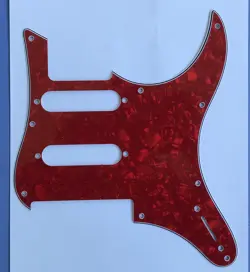 FOR MIJ JAPAN YAMAHA PACIFICA 112V ELECTRIC GUITAR PICKGUARD, RED PEARL