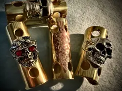 *GUITAR SLIDES, RESONATOR, FENDER, GIBSON, MARTIN, ELECTRIC GUITAR, ACOUSTIC