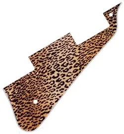 PICKGUARD PICK GUARD  COMPATIBLE WITH GIBSON LES PAUL GUITAR LEOPARD 2