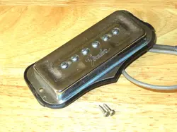 FENDER 1966 DEARMOND CHROME LOGO CORONADO NECK PICKUP
