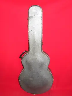 GRETSCH 1964 SILVER TOLEX HOLLOW BODY HARDSHELL CASE