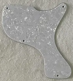 FITS GIBSON LES PAUL JUNIOR 1958 GUITAR PICKGUARD SCRATCH PLATE,WHITE PEARL