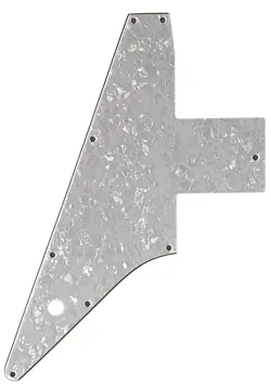 PICKGUARD FOR GIBSON EXPLORER 76 REISSUE STYLE GUITAR-4-PLY-WHITE-PEARL