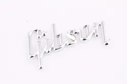 GIBSON 58' FLYING V STYLE RAISED LOGO CHROME - DISCONTINUED THE LAST ONES AVA