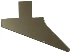 CUSTOM FOR GIBSON 76 EXPLORER RE-ISSUE BLANK STYLE GUITAR PICKGUARD,ACRYLIC GOLD