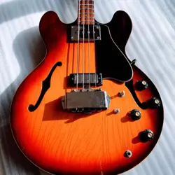 GIBSON ELECTRIC BASS EB-2D SUNBURST NO.MG1180