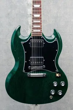 USED GIBSON SG STANDARD CUSTOM COLOR TRANSLUCENT TEAL