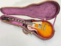 ELECTRIC GUITAR GIBSON LES PAUL 50TH ANNIVERSARY CHERRY SUNBURST WITH HARD CASE