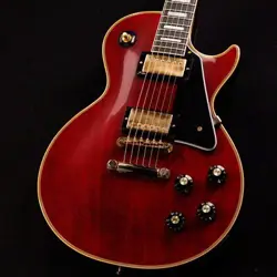 GIBSON CUSTOM SHOP 1968 LES PAUL CUSTOM REISSUE VOS ANTIQUE WINE RED S N:404408