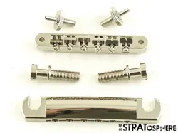 GIBSON THEODORE STANDARD TUNE-O-MATIC BRIDGE TAILPIECE ALUMINUM/ NICKEL
