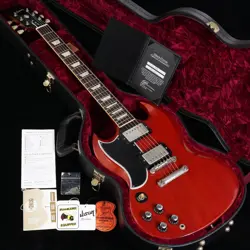 GIBSON CUSTOM SHOP HISTORIC COLLECTION SG STANDARD LEFTHANDED VOS HERITAGE CHERR