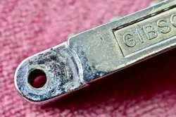 VINTAGE GIBSON 1965 ABR-1 BRIDGE CHROME - NO PATENT NUMBER RARE W/ NYLON SADDLES