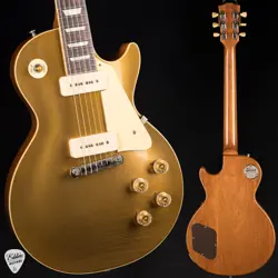 GIBSON CUSTOM SHOP MADE 2 MEASURE 1954 LES PAUL STANDARD GOLD TOP MURPHY #45159
