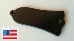 BLACK SINGLE-PLY TRUSS ROD COVER FOR GIBSON USA GUITARS