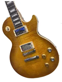 GIBSON ELECTRIC GUITAR GREENY LES PAUL STD TYPE SUNBURST HH USED