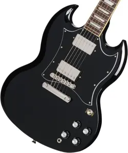 EPIPHONE/INSPIRED BY GIBSON SG STANDARD EBONY ELECTRIC GUITAR WITH GIG BAG