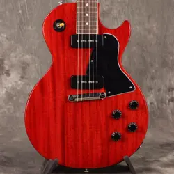 GIBSON USA/LES PAUL SPECIAL VINTAGE CHERRY ELECTRIC GUITAR WITH HARD CASE