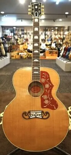 GIBSON 1957 SJ 200  ANTIQUE NATURAL  S N 21824036