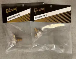 GIBSON PPAT-510 500K OHM AUDIO TAPER POTENTIOMETER SHORT SHAFT (2)