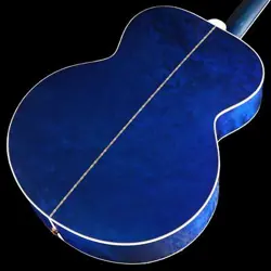 GIBSON HP SJ 200 QUILT VIPER BLUE BURST