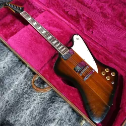GIBSON FIREBIRD V VINTAGE SUNBURST 2002 ELECTRIC GUITAR W/HARD CASE