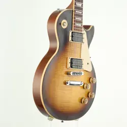 USED GIBSON LES PAUL SIGNATURE T VINTAGE SUNBURST ELECTRIC GUITAR FREE SHIPPING