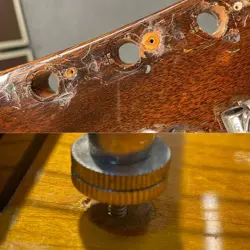 W/PARALLELOGRAM INLAY