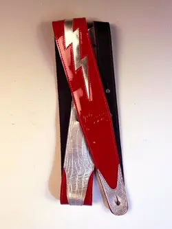 RED LEATHER LIGHTNING