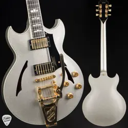 GIBSON CUSTOM SHOP JOHNNY A. SIGNATURE WITH BIGSBY SILVER SPARKLE #JA1013