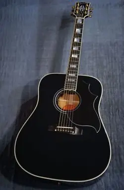 GIBSON  NEW  MODERN COLLECTION HUMMINGBIRD CUSTOM  EBONY   20464036  2024